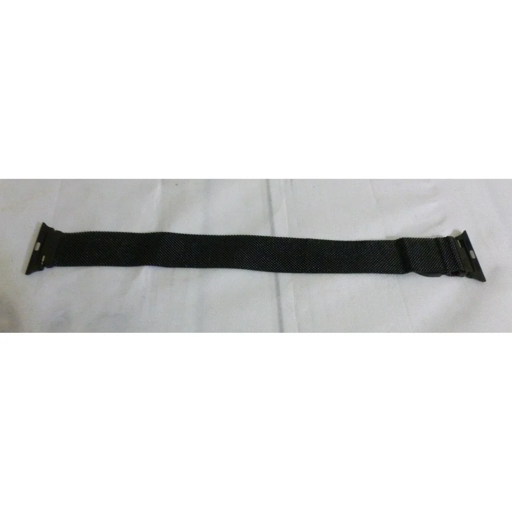 Milanese Loop Mesh Band Strap for Apple Watch 38mm ~ Black ~ New